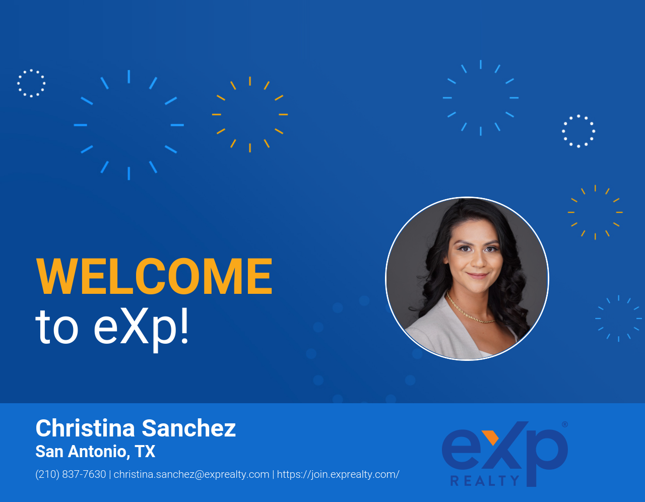 eXp Realty Welcomes Christina Sanchez!