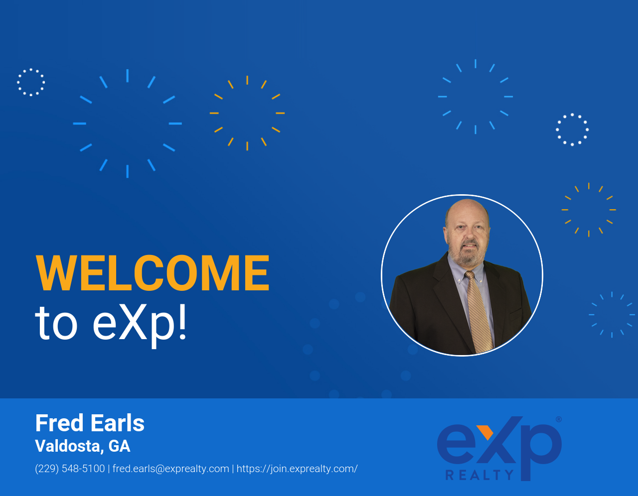 Fred Earls Joined eXp Realty!