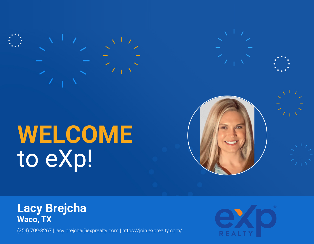 eXp Realty Welcomes Lacy Brejcha!