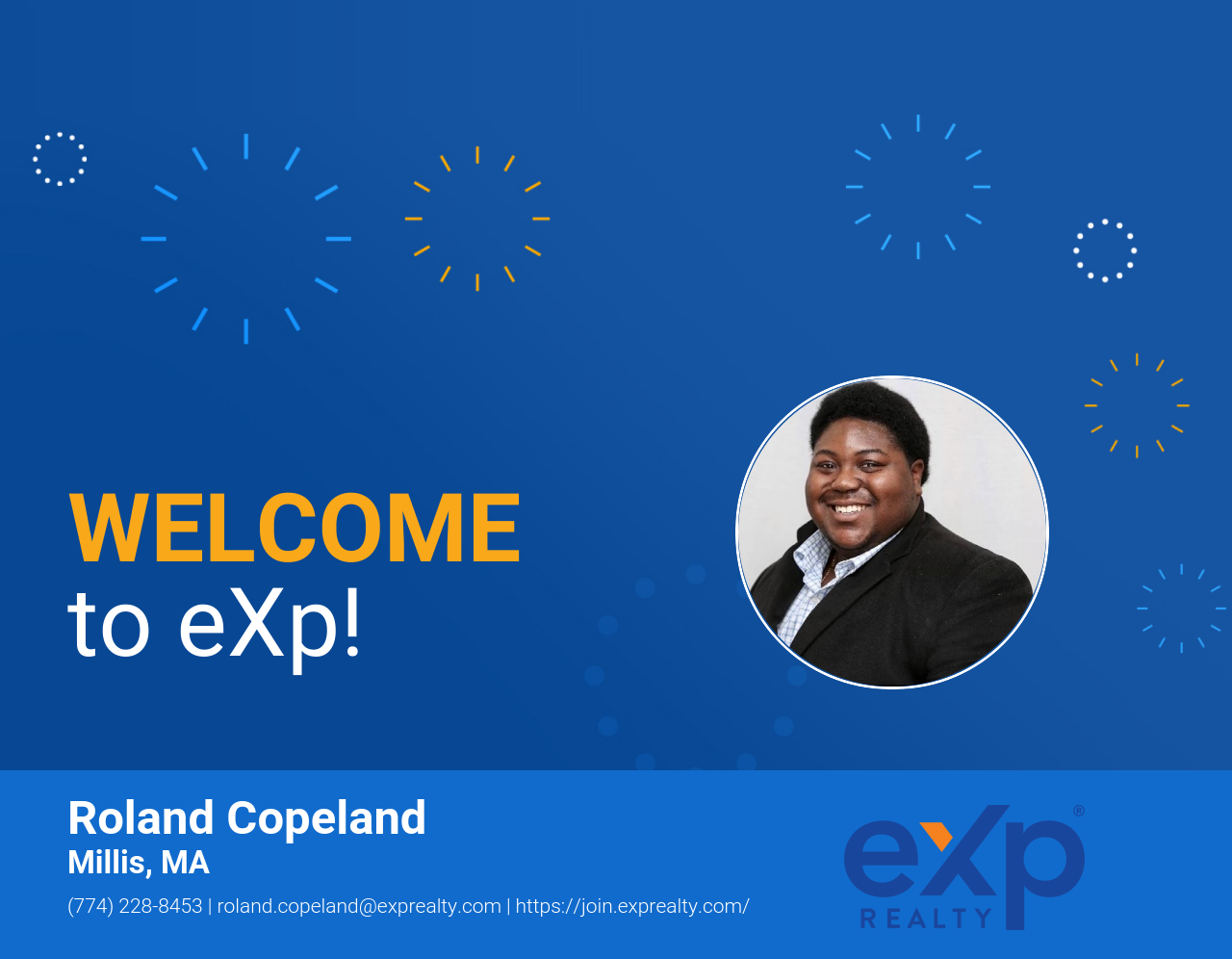 Roland Copeland Joined eXp Realty!