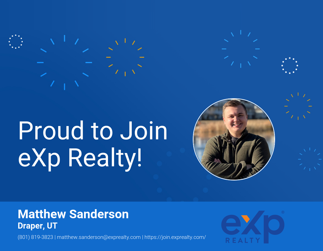 Matthew Sanderson Joined eXp Realty!