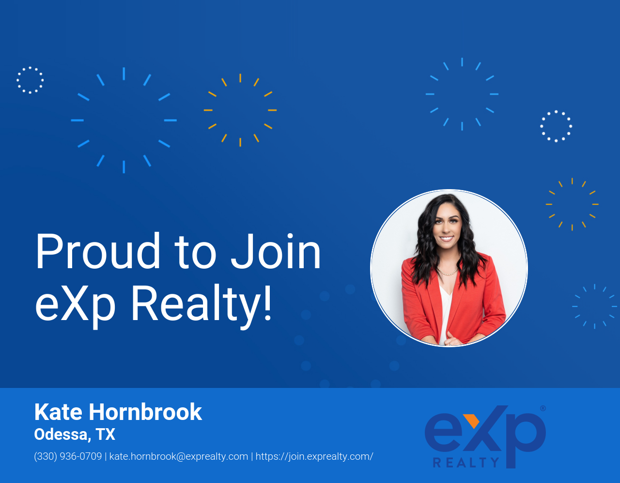 eXp Realty Welcomes Kate Hornbrook!