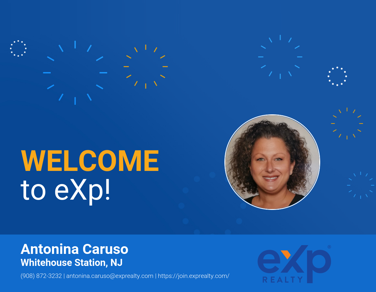 eXp Realty Welcomes  Antonina Caruso!
