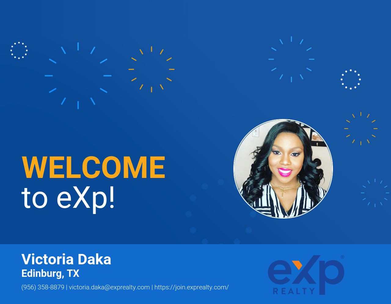 Victoria Daka Joined eXp Realty!