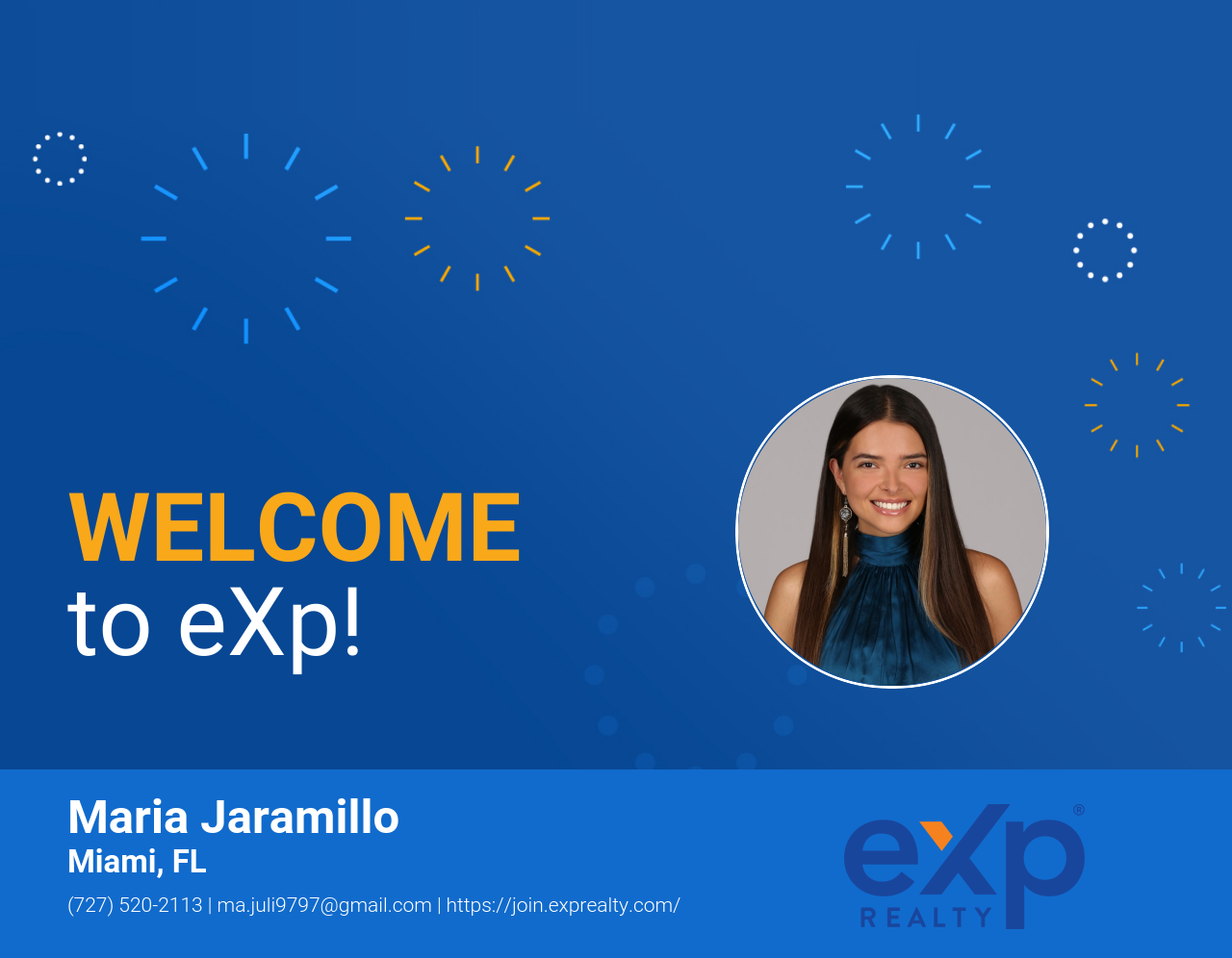 Maria Jaramillo Joined eXp Realty!