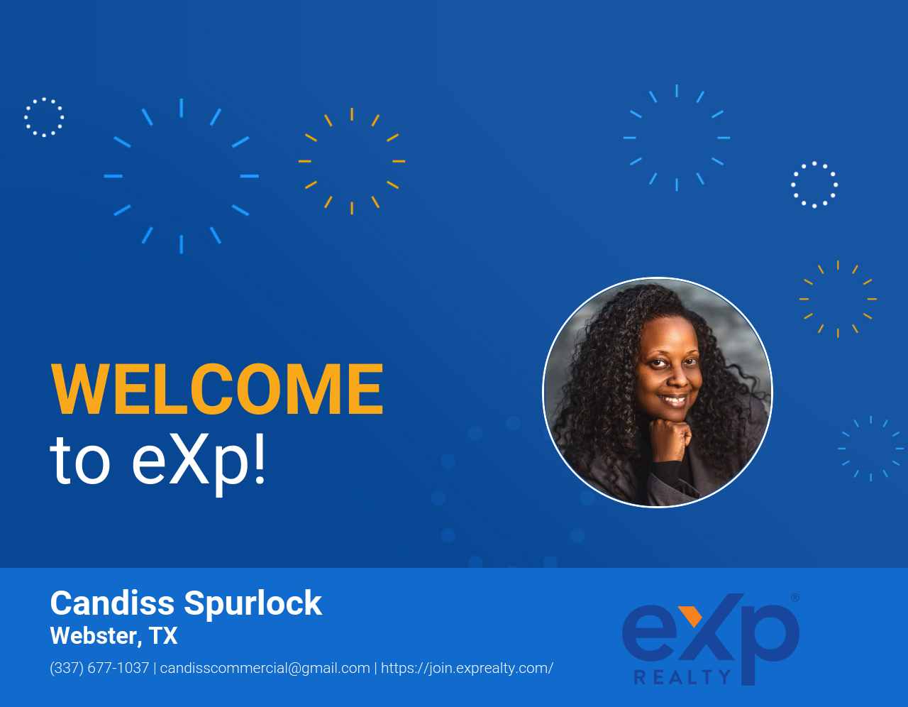 eXp Realty Welcomes Candiss Spurlock!