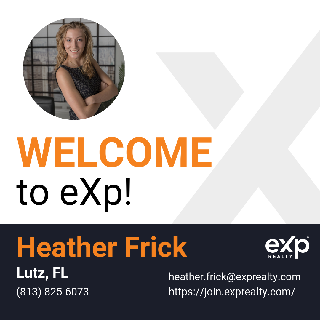 Heather Frick Joined eXp Realty!!