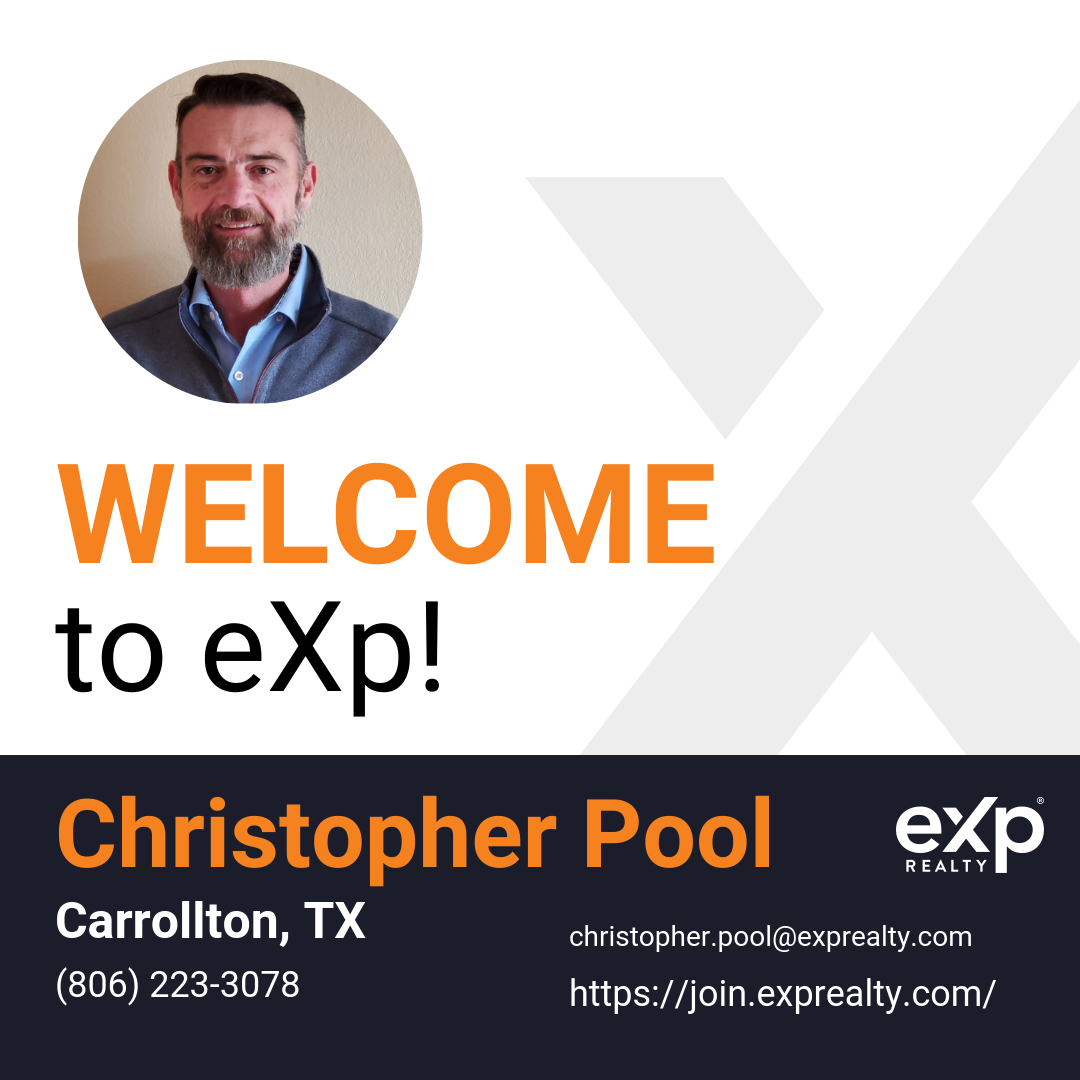 Welcome to eXp Realty Christopher Pool!