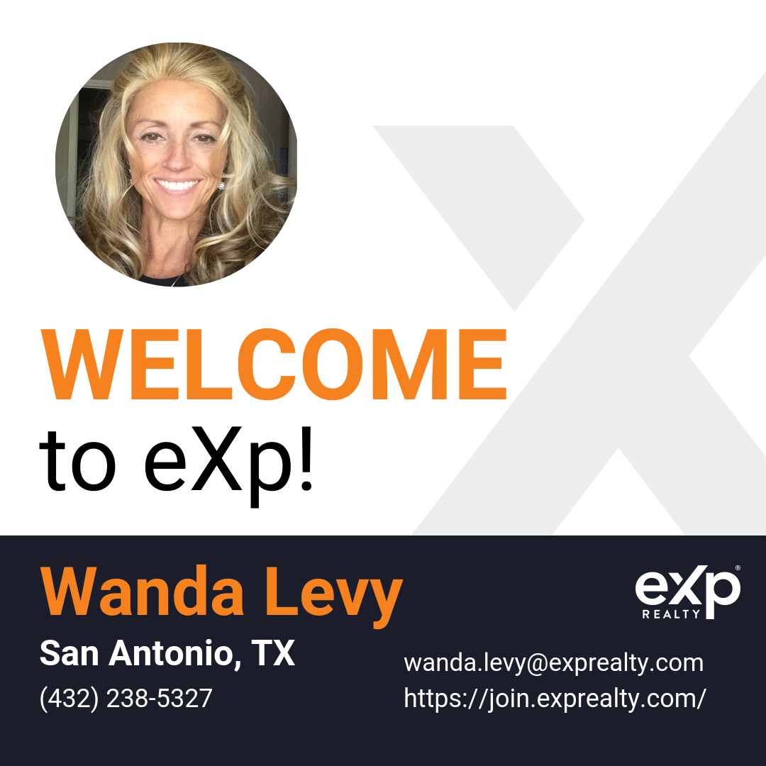 Wanda Levy Joined eXp Realty!!