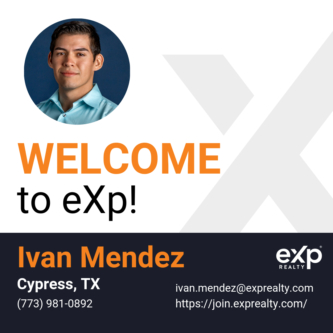 Ivan Mendez Joined eXp Realty!!