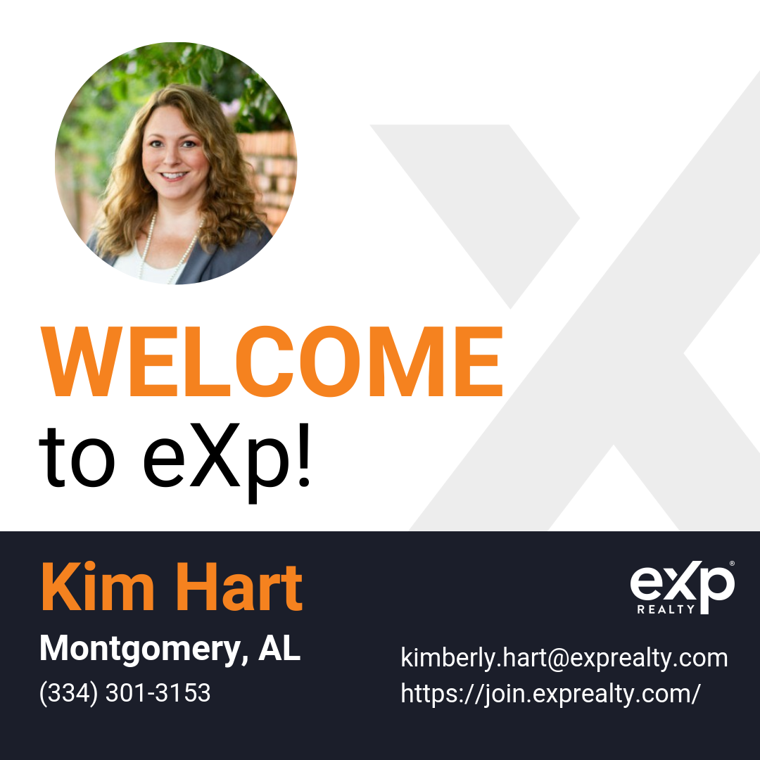 Kim Hart Joined eXp Realty!!