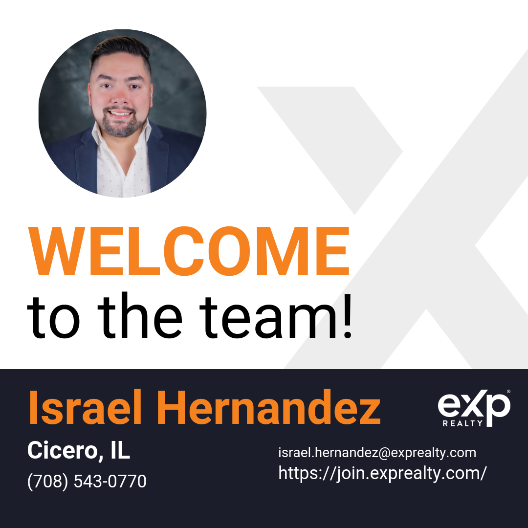Israel Hernandez Joined eXp Realty!!