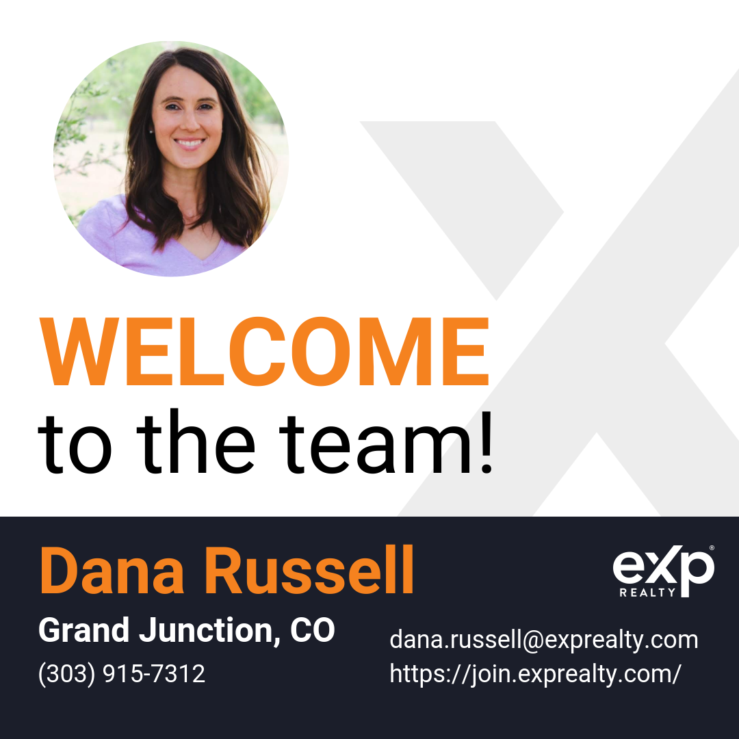 Dana Russell Joined eXp Realty!!