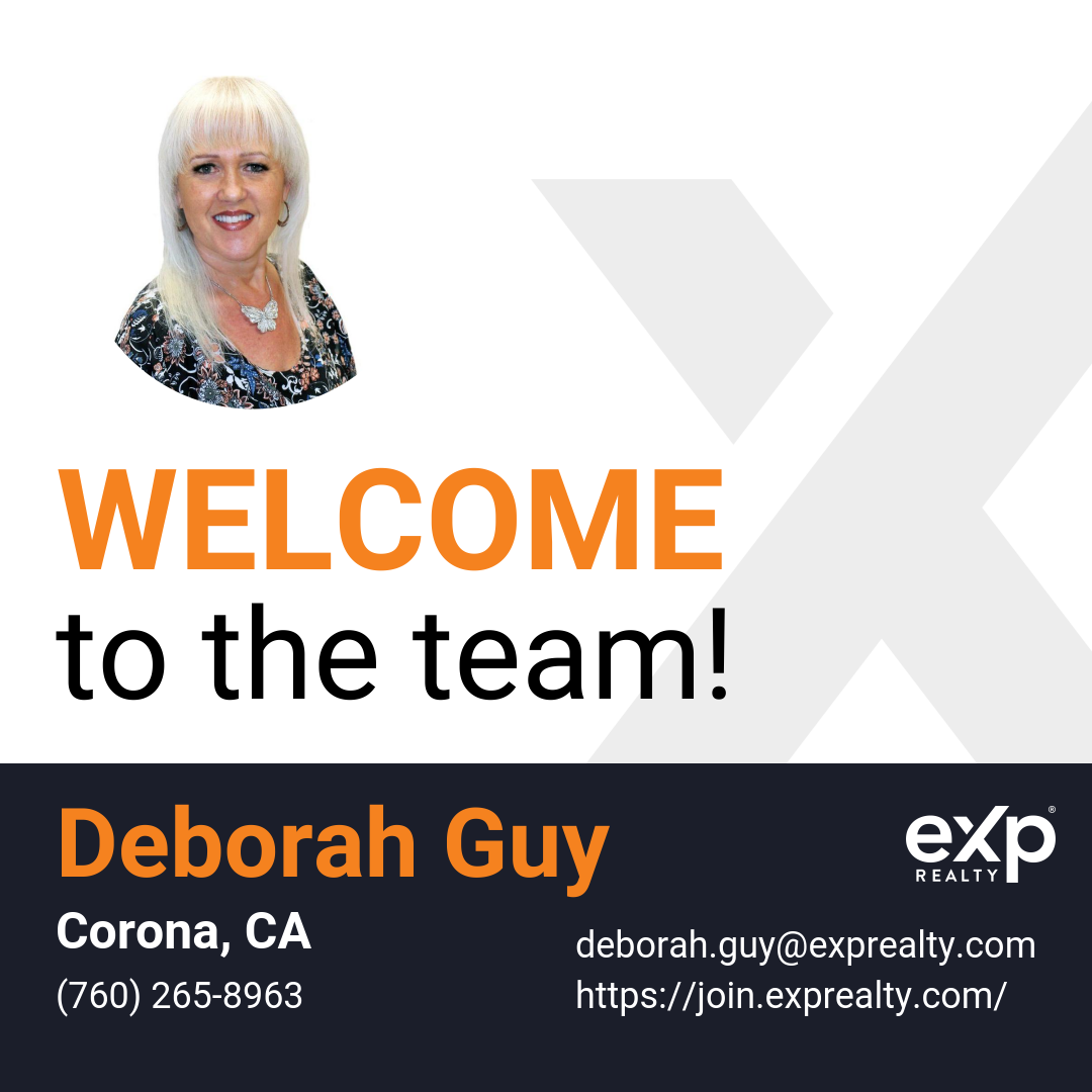 Deborah Guy Joined eXp Realty!!