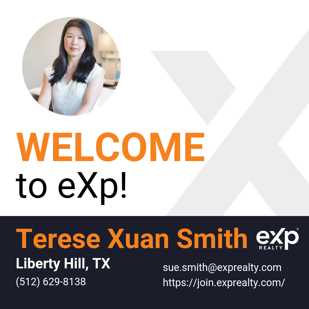 Welcome to eXp Realty Terese Xuan Smith!