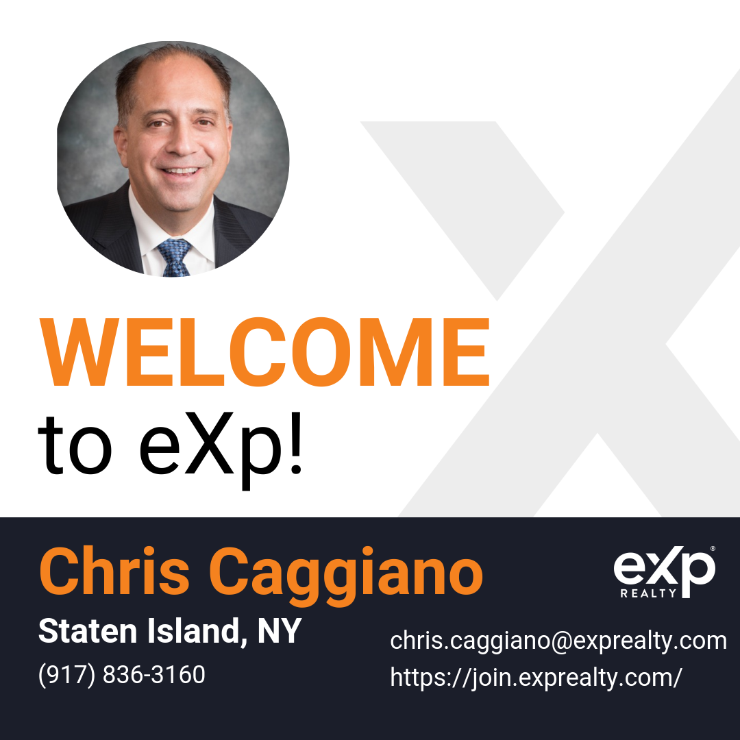 Chris Caggiano Joined eXp Realty!!