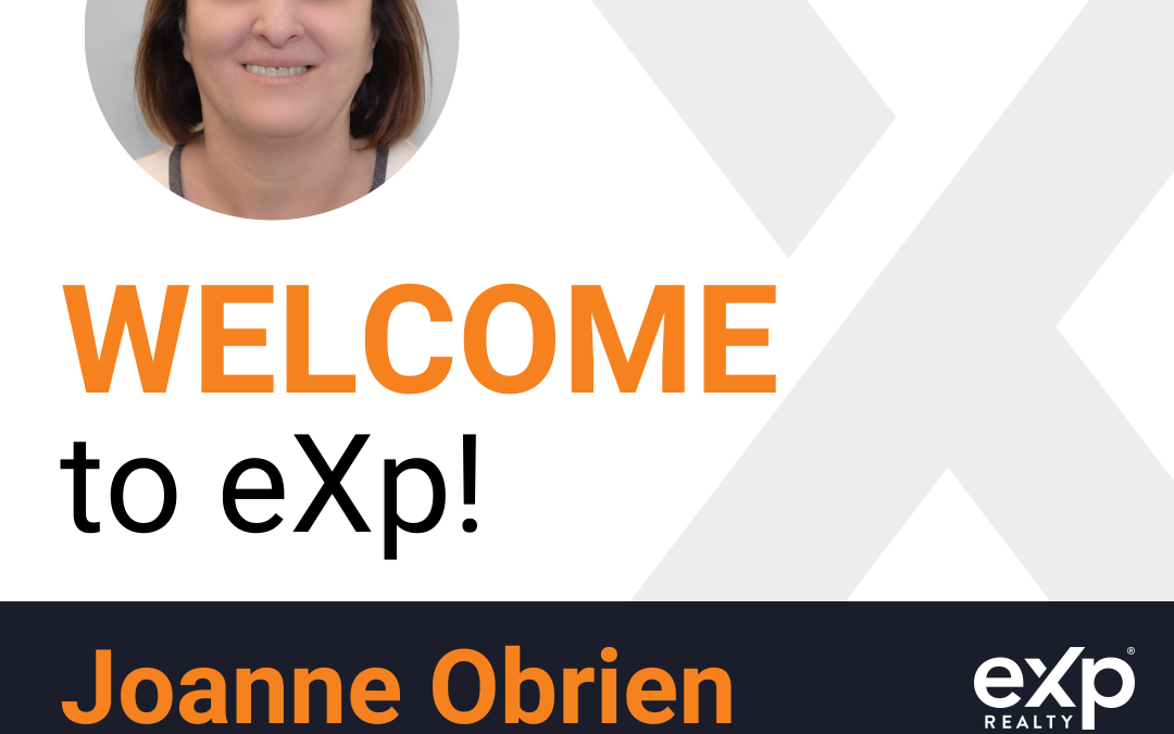 Welcome to eXp Realty Joanne Obrien!