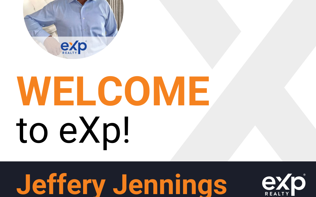 Jeffery Jennings Joined eXp Realty!!