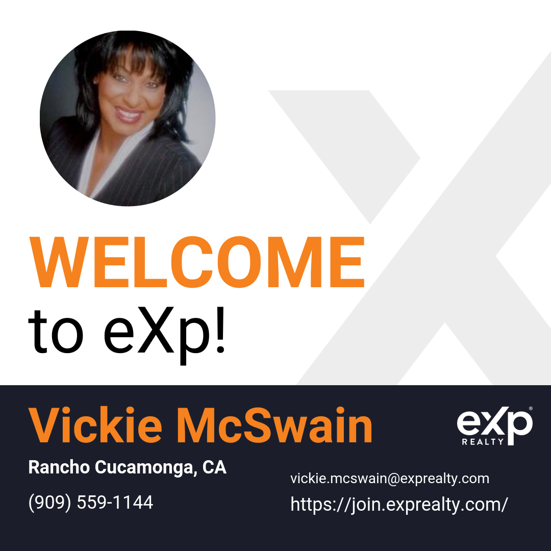 Vickie McSwain Joined eXp Realty!!