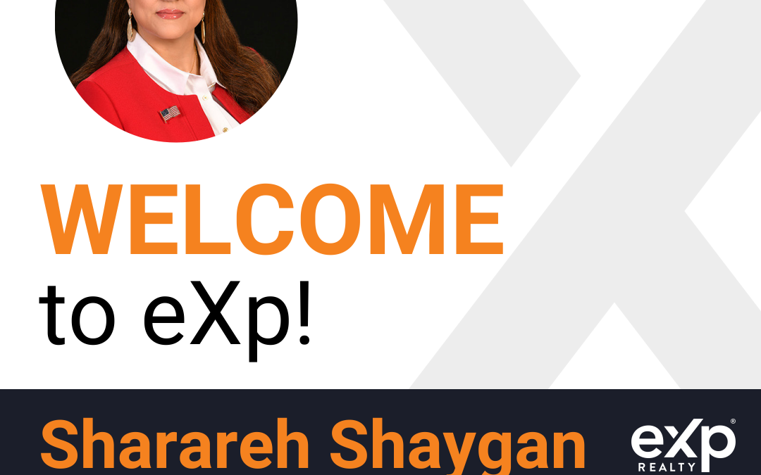 Welcome to eXp Realty Sharareh Shaygan!