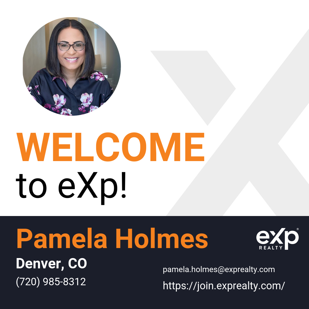 Pamela Holmes Joined eXp Realty!!