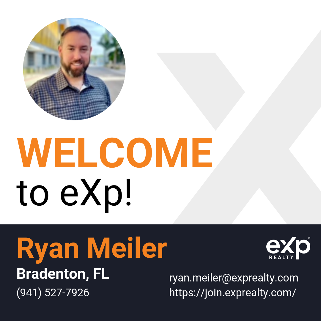 Ryan MeilerJoined eXp Realty!!