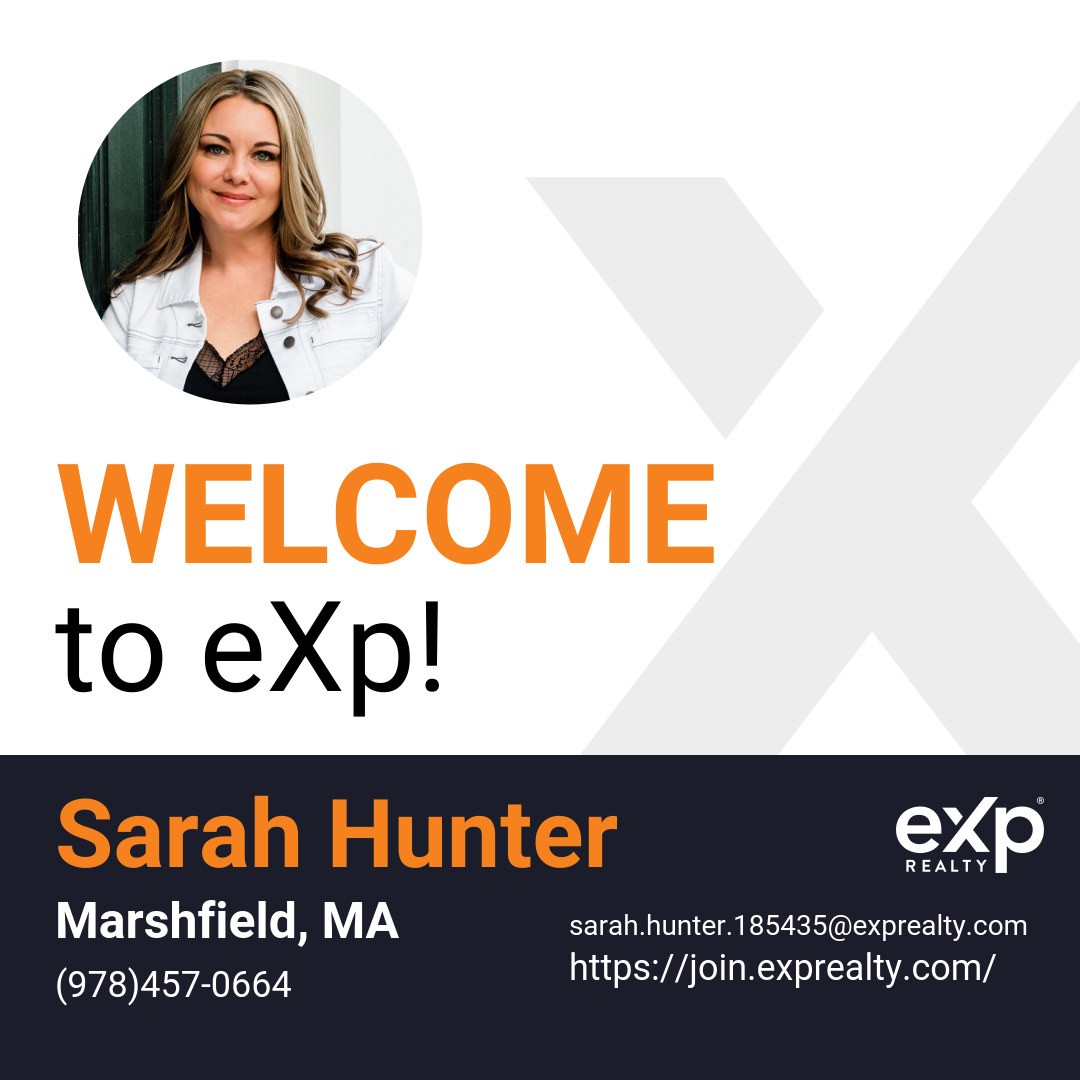 Welcome to eXp Realty Sarah Hunter!