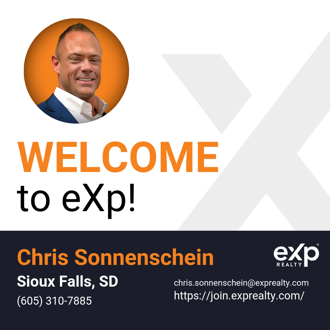 Chris Sonnenschein Joined eXp Realty!!