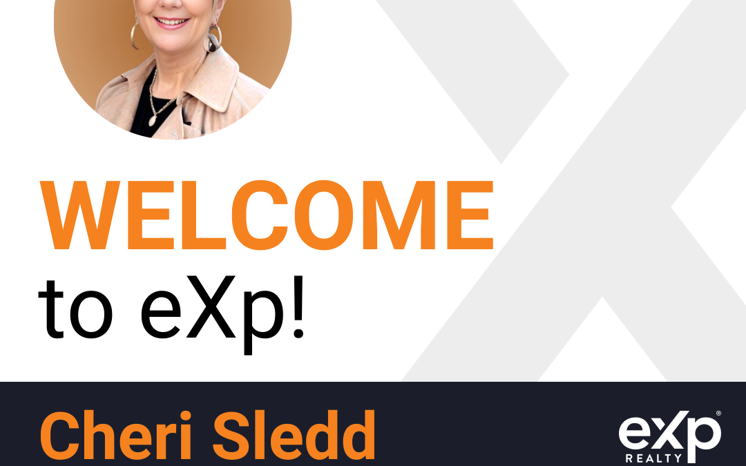 Welcome to eXp Realty Cheri Sledd!
