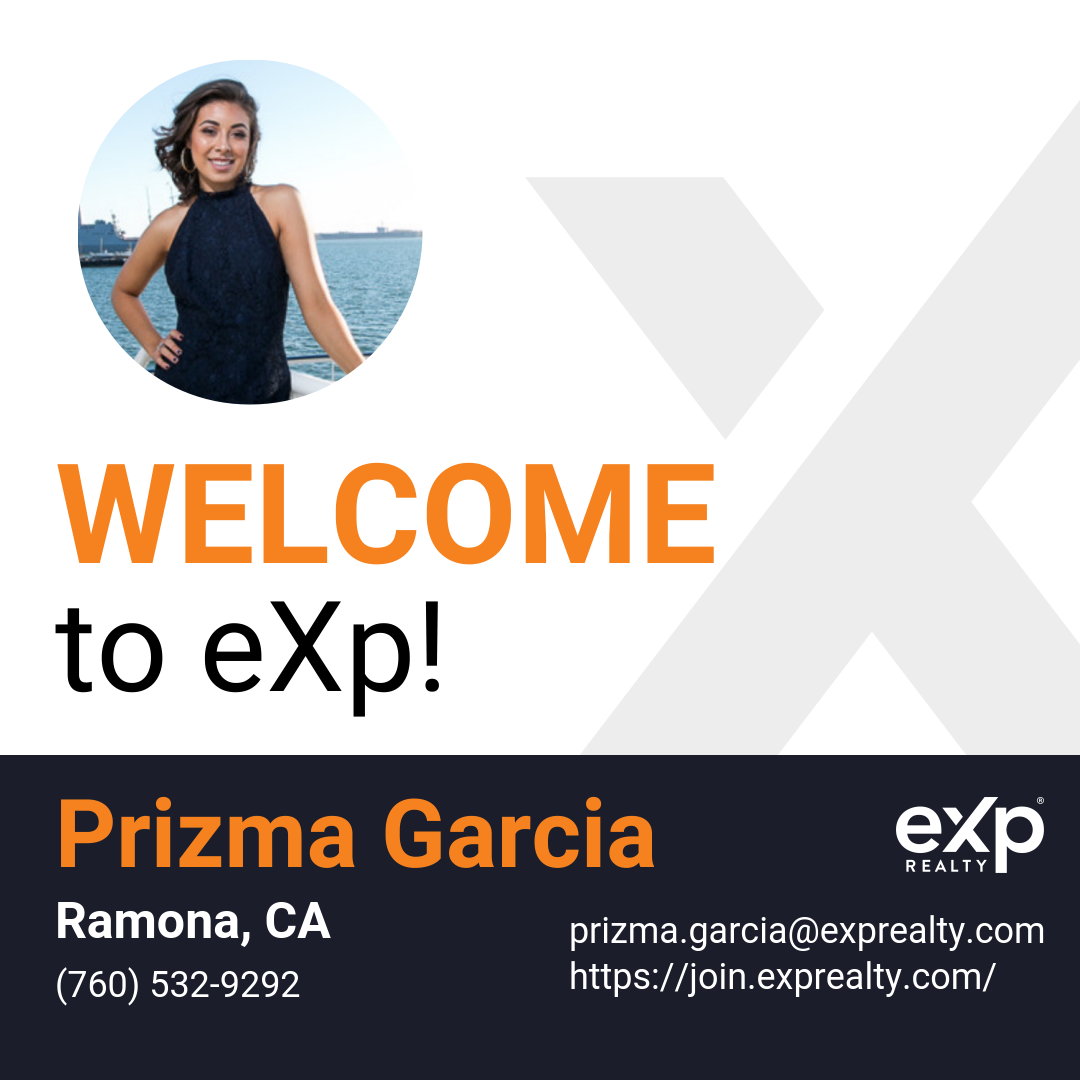 Welcome to eXp Realty Prizma Garcia!