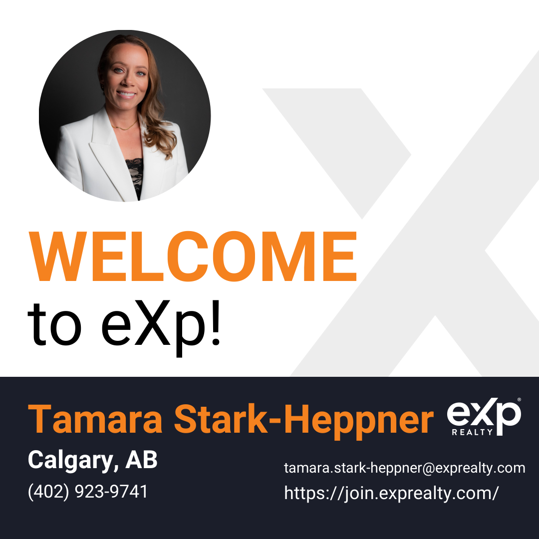 Tamara Stark-Heppner Joined eXp Realty!!