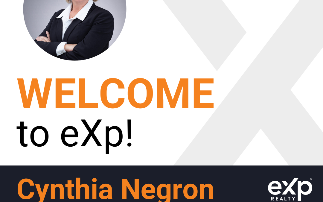 Welcome to eXp Realty Cynthia Negron!