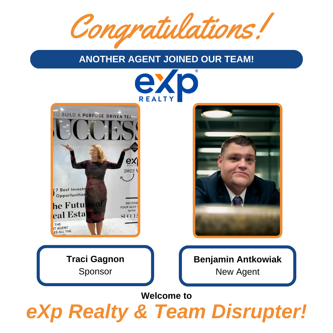 Benjamin Antkowiak Joined eXp Realty!!