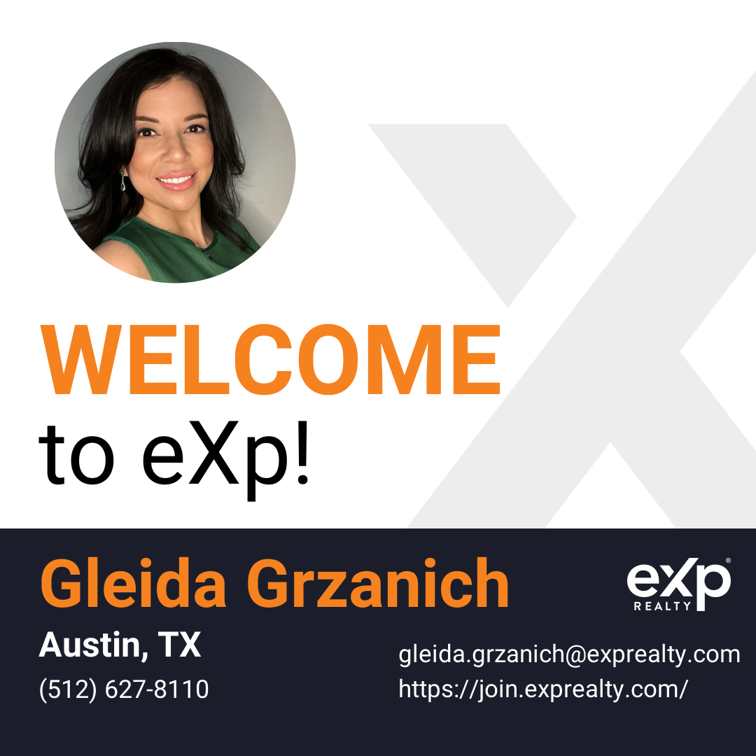 Welcome to eXp Realty Gleida Grzanich!