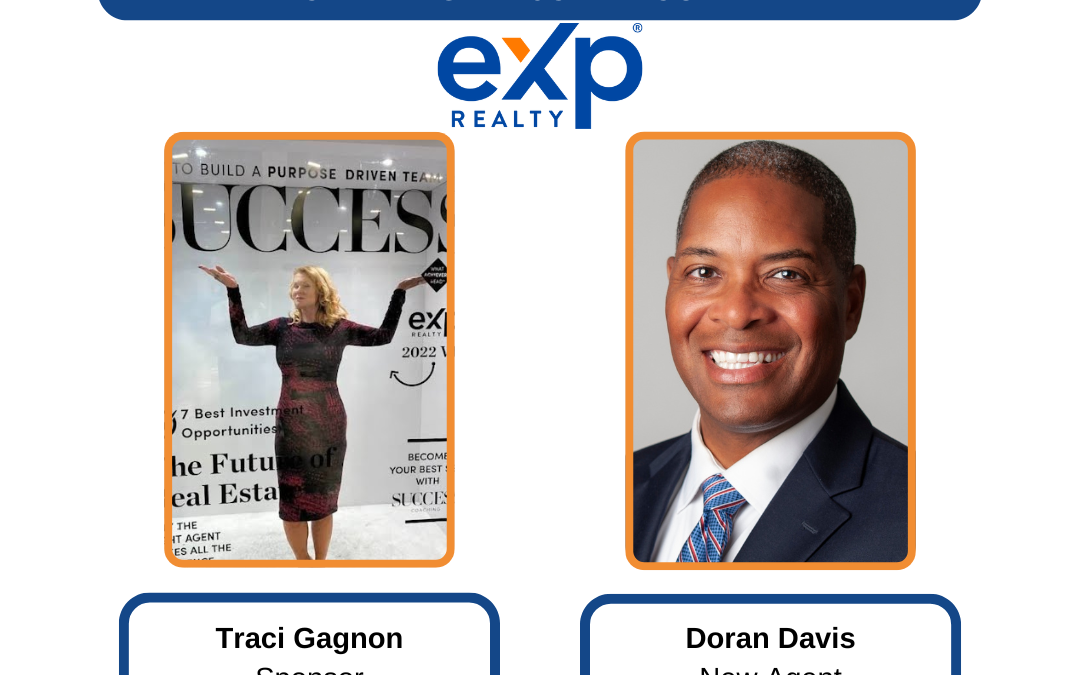 Doran Davis Joined eXp Realty!!